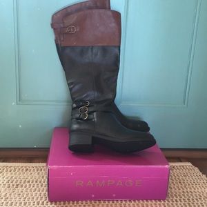 Rampage knee-high boots
